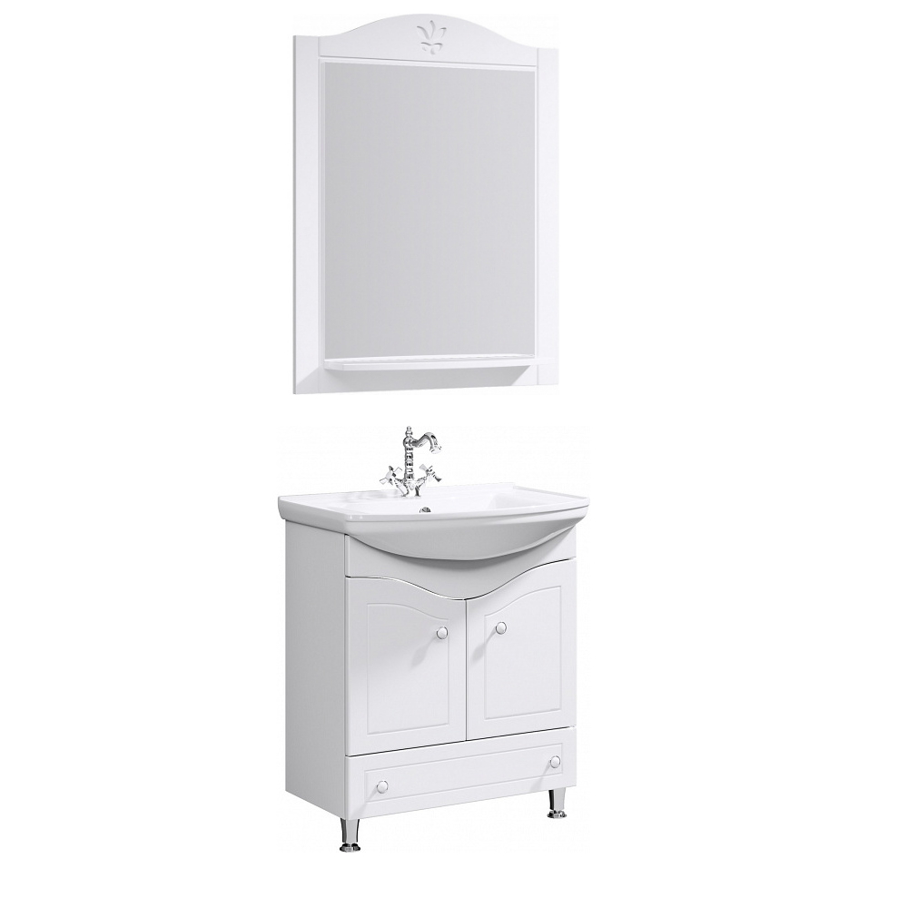 Mebel Dlya Vannoj Aqwella Francheska Fr0107 75 Napolnaya Belyj Kupit V Internet Magazine Santehniki Santehnika Shop Su