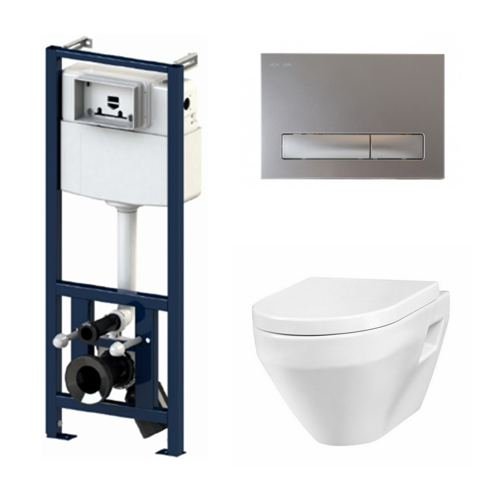 Комплект Am.Pm Spirit FlashClean I012702/I014131/C701700SC инсталляция ...