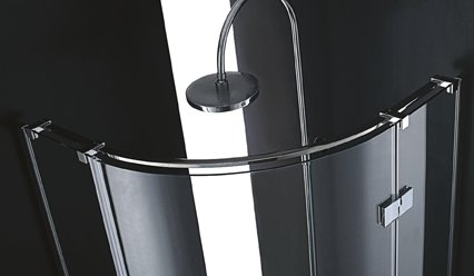 Душевой уголок Cezares Bergamo BERGAMO-RH-1-120/100-ARCO-P-Cr-L(-R)