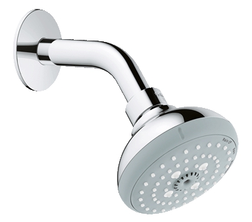 Верхний душ Grohe Tempesta New 100 26088001 с кронштейном
