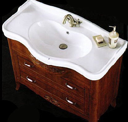 Тумба с раковиной BelBagno Primavera 95 ciliegio