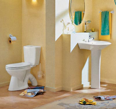 Унитаз-компакт Santek Бриз 1WH302138 двухрежимный