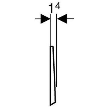 Кнопка смыва Geberit Sigma 30 115.883.KH.1 хром глянцевый/хром матовый