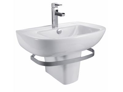 Полотенцедержатель Jacob Delafon Odeon Up E4690-39R серый металл, 56 см