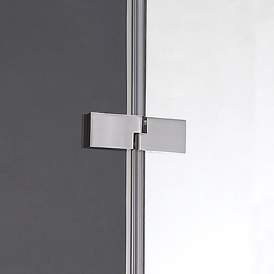 Душевая дверь в нишу Cezares Bergamo BERGAMO-W-B-13-40+60/30-C-Cr-L прозрачное стекло