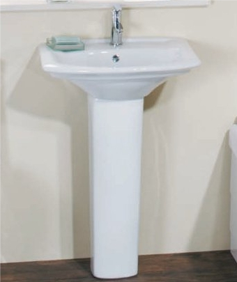 Раковина с пьедесталом Cezares Toscana белая