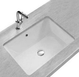 Раковина Kerasan Slim 022901 55x34 белый