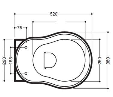 Унитаз подвесной Kerasan Retro 101504 nero фурнитура золото