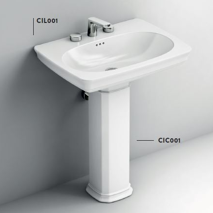 Раковина ArtCeram Civitas CIL001 03;00 68 черный глянцевый