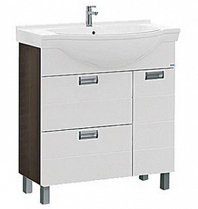Тумба с раковиной Aquanet Сити 00173129 80 венге