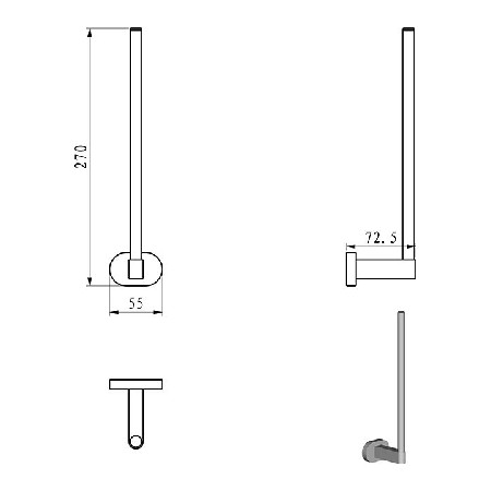 Держатель запасных рулонов Ravak Chrome CR 420.00 X07P318