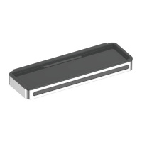 Полка Keuco Plan 14959010037 хром/темно-серый