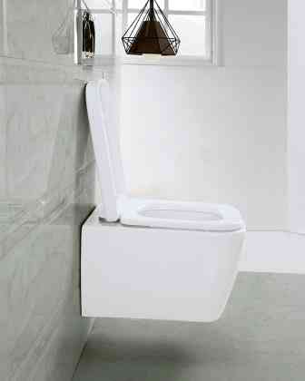 Чаша для подвесного унитаза BelBagno Veneto BB132CHR белый