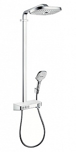 Душевая стойка Hansgrohe Raindance Select 27127400 белый/хром