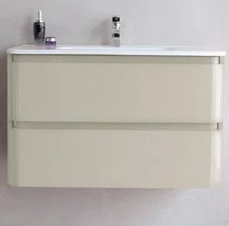 Тумба с раковиной BelBagno Energia-N 80 tortora lucido, подвесная