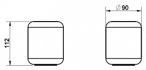 Стакан Gessi Goccia 38034.031 белый