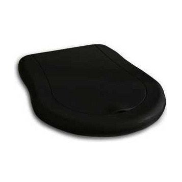 Крышка-сиденье Kerasan Retro 108504nerolucido/oro черный, золото с микролифтом