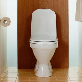 Унитаз-моноблок Gustavsberg Nordic 2300 вертикальный выпуск