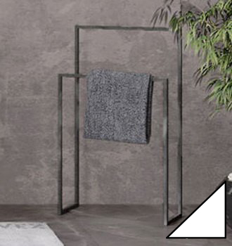 Полотенцедержатель Velvex Raval 45 white