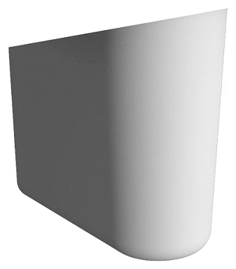 Полупьедестал VitrA D-Light 4358B003-0156 для раковины