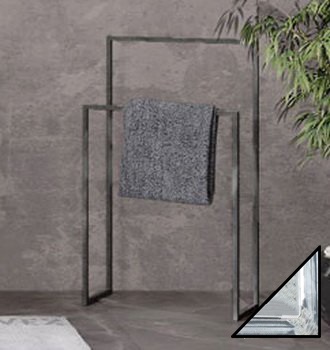 Полотенцедержатель Velvex Raval 45 Meteorite