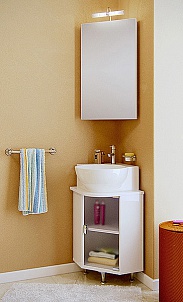 Мебель для ванной Aqwella Дельта 45 стекло