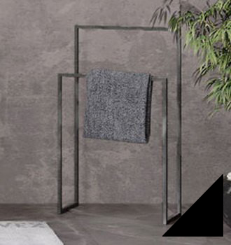 Полотенцедержатель Velvex Raval 45 black