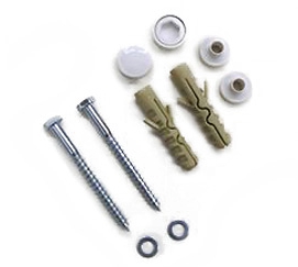 Крепежный набор для раковины и писсуара Jika Golem 8903490000001 белый