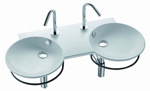 Раковина Jacob Delafon Formilia Spherik E4502-00 двойная