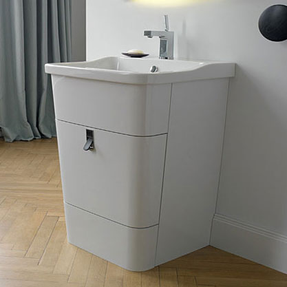 Тумба для комплекта Duravit Esplanade  белая 85