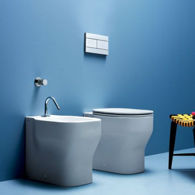 Биде напольное Azzurra Glaze  GLZ500 bi*1 52*36 см