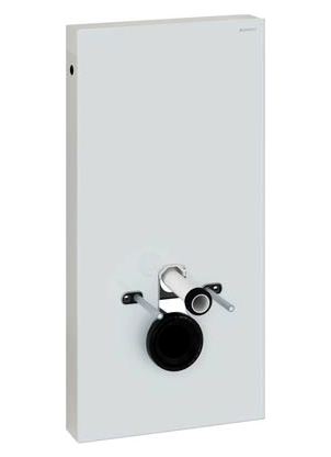 Сантехнический модуль Geberit Monolith Premium 131.021.SI.1 для подвесных и напольных унитазов