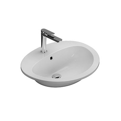 Раковина GLOBO Lavabi d'arredamento VA017.BI*1 56x48 белый