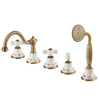 Смеситель Migliore Provance 19464 на борт ванны