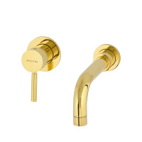Смеситель скрытого монтажа Migliore Fortis Gold 27983 золото