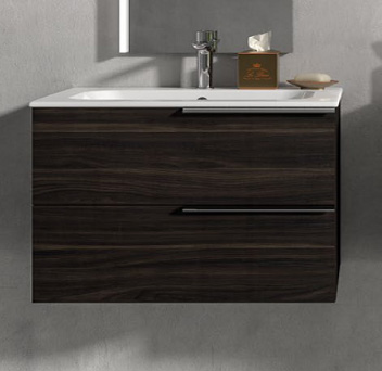 Тумба с раковиной Berloni Bagno Plana PNBSK32T/1420/1 hole  90 венге