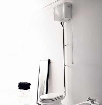 Бачок для унитаза Kerasan Retro 108001 подвесной, для высокой трубы