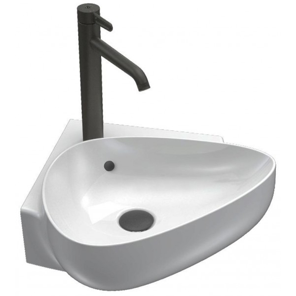 Раковина Jacob Delafon Nouvelle Vague EGL11200 46 см угловая, белая