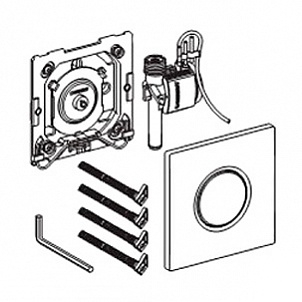 Ручной пневмопривод смыва Geberit Sigma 01 116.011.46.5 для писсуара, матовый хром