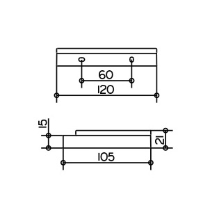 Мыльница Keuco Edition 11155009000 без держателя, запчасть