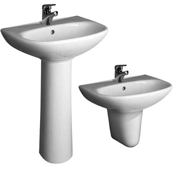 Раковина Jika Zeta 8103910001049 55x44x20 белый