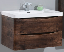 Мебель для ванной BelBagno Ancona-N 90 rovere moro, подвесная