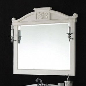 Зеркало BelBagno Primavera BB45S/WA 100 белое античное