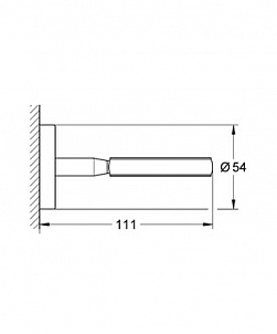 Держатель для стаканов Grohe Bau cosmopolitan 40585001 