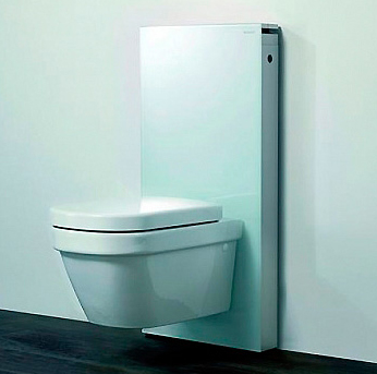 Сантехнический модуль Geberit Monolith Premium 131.001.SL.1 для подвесных и напольных унитазов 