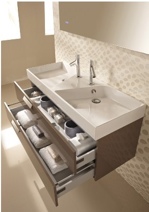 Тумба с раковиной Jacob Delafon Rythmik 120 см, квебекский дуб