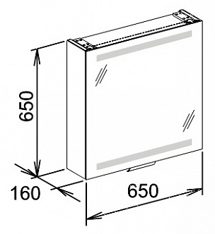 Мебель для ванной Keuco Edition 300 30362009000 65  дуб 