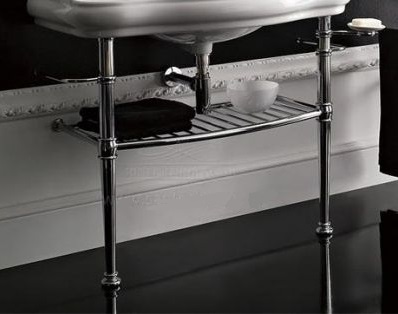 Консоль с раковиной Kerasan Retro 730090 хром