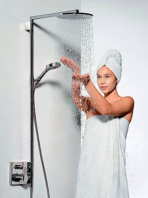 Душевая стойка Hansgrohe Raindance Showerpipe 27145000