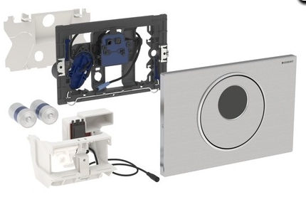 Кнопка смыва Geberit Sigma 10 115.891.SN.5 матовый нержавеющая сталь